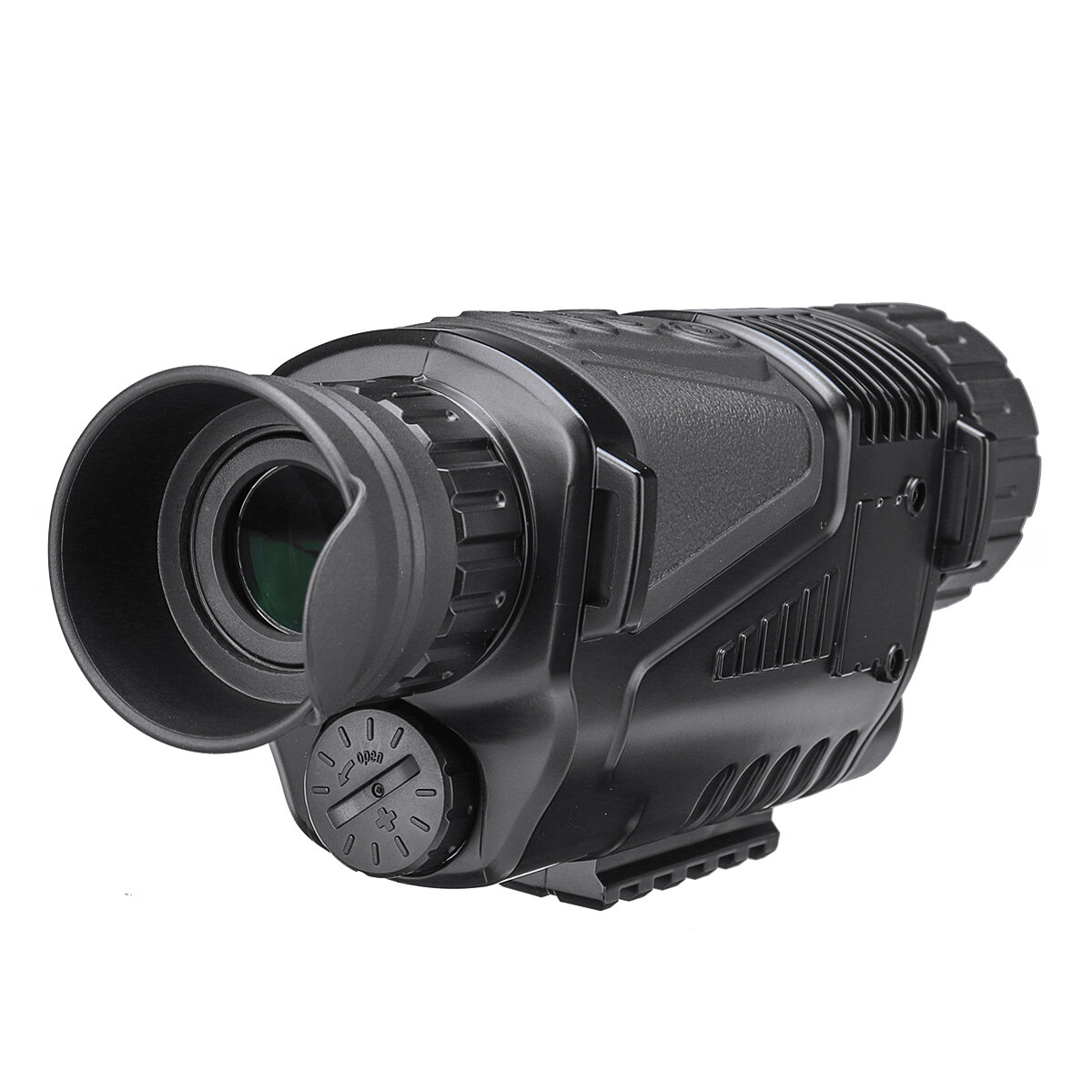 Dispositif de vision nocturne infrarouge HD à double usage Monoculaire Appareil photo 5X Zoom numérique Télescope pour les voyages en plein air et la chasse