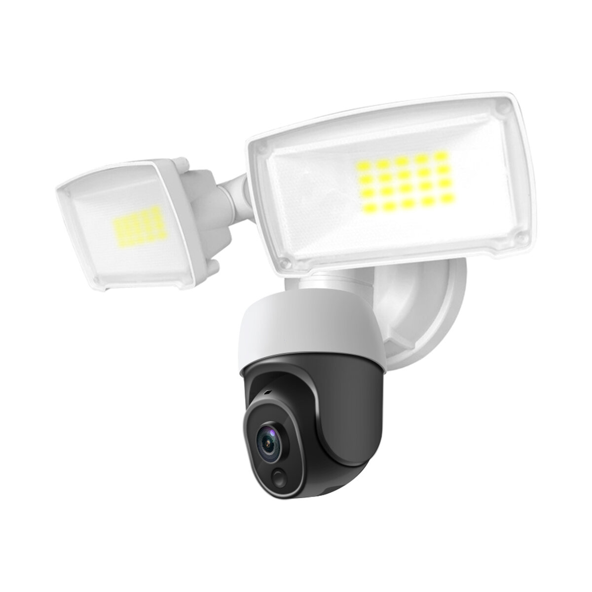 

ESCAM QF613 2MP WiFi Floodlight IP Camera PTZ Color Night Vision Two-way Audio H.265 IP66 Waterproof Outdoors Monitoring