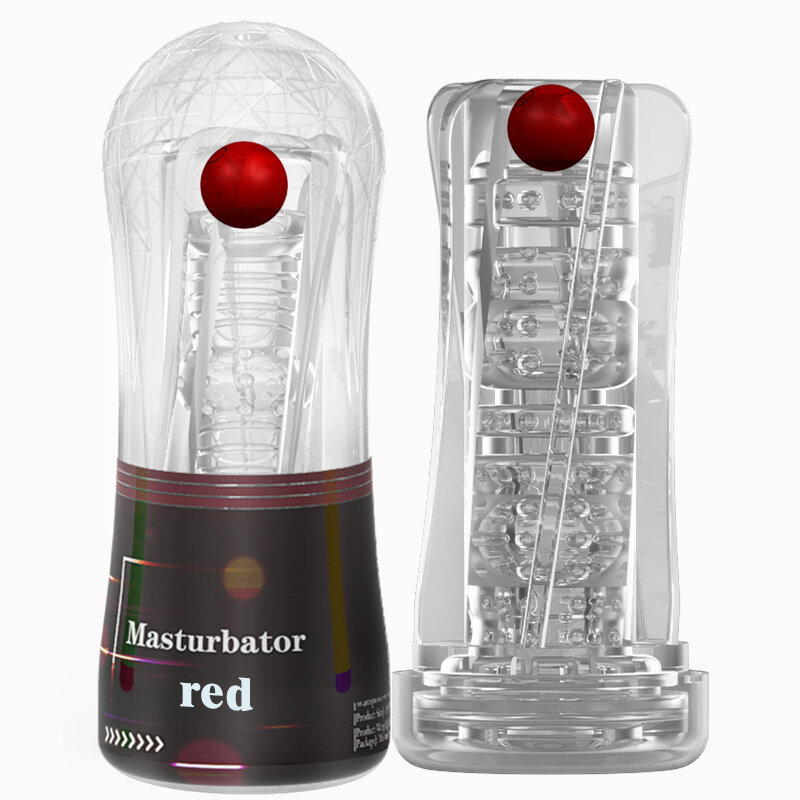 

Male Masturbator Cup 1 Frequency Dick Pump Vibrator Stimulator Sex Toys