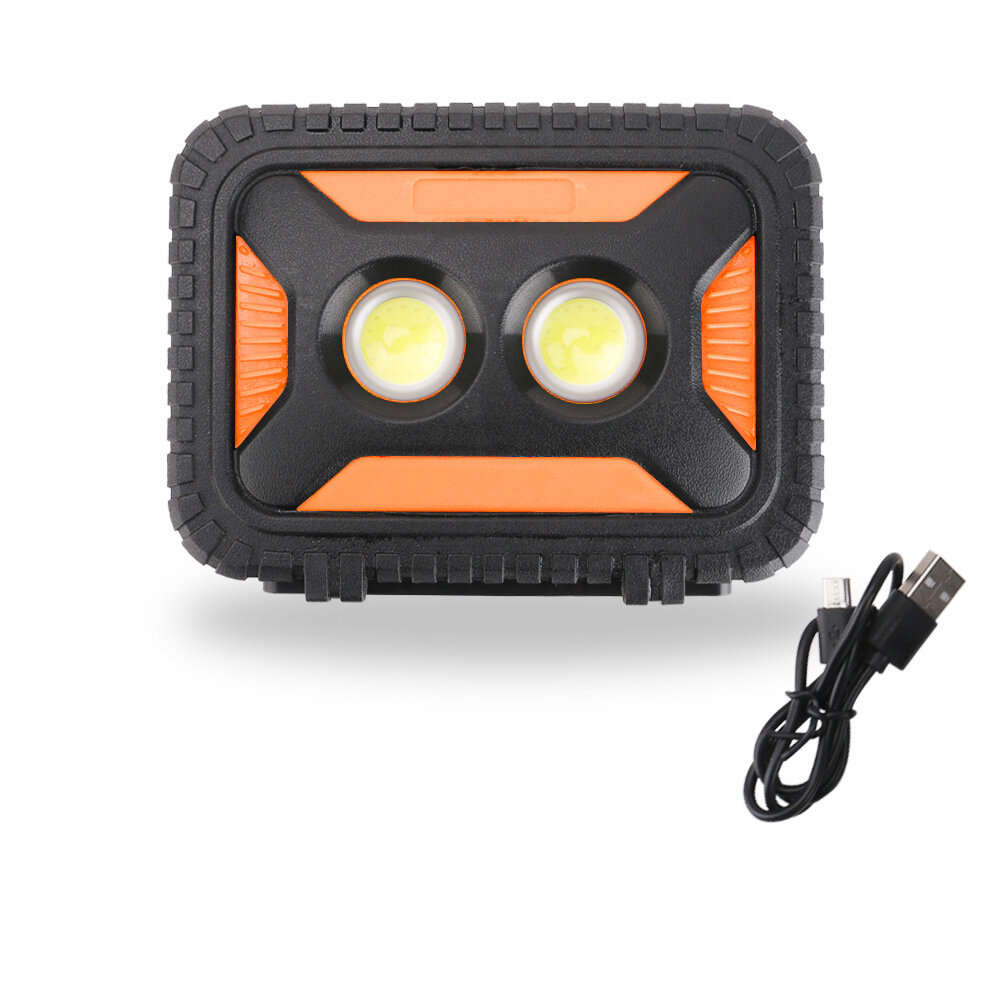 

Portable COB Work Light 4400mAh USB Charging Searchlight Spotlight Waterproof Camping Lamp for Emergency Lighting