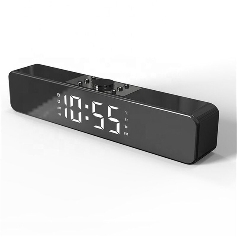 Bakeey G2 Alarm Clock bluetooth Speaker With LED Digital Display Wired Wireless Home Theater Surroun