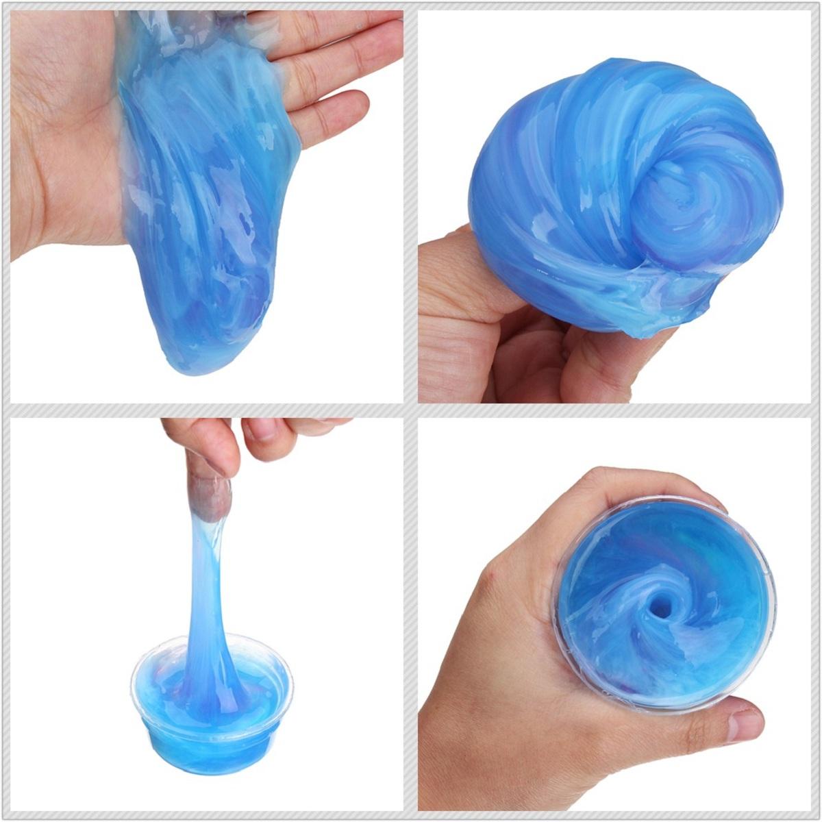 Beautiful Color Mixing Cloud Slime Putty Scented Stress Kids Clay Toy