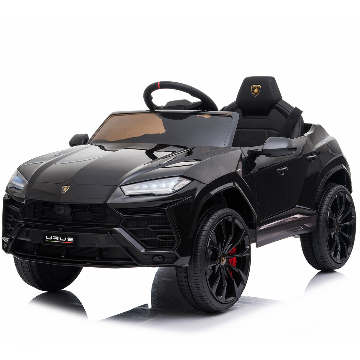 Funtok RS04 4WD 12V 4 km/h Speed Powered Kids Electric Ride on Cars Truck Licensed Lamborghini MP3 LED Headlights Remote