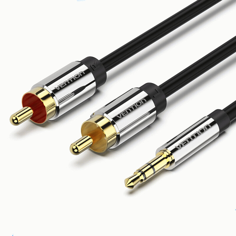 

Vention RCA Jack Cable 3.5mm Jack to 2 RCA Audio Cable 2m 3m 5m 10m 2RCA Cable for Edifer Home Theater DVD rca to 3.5mm
