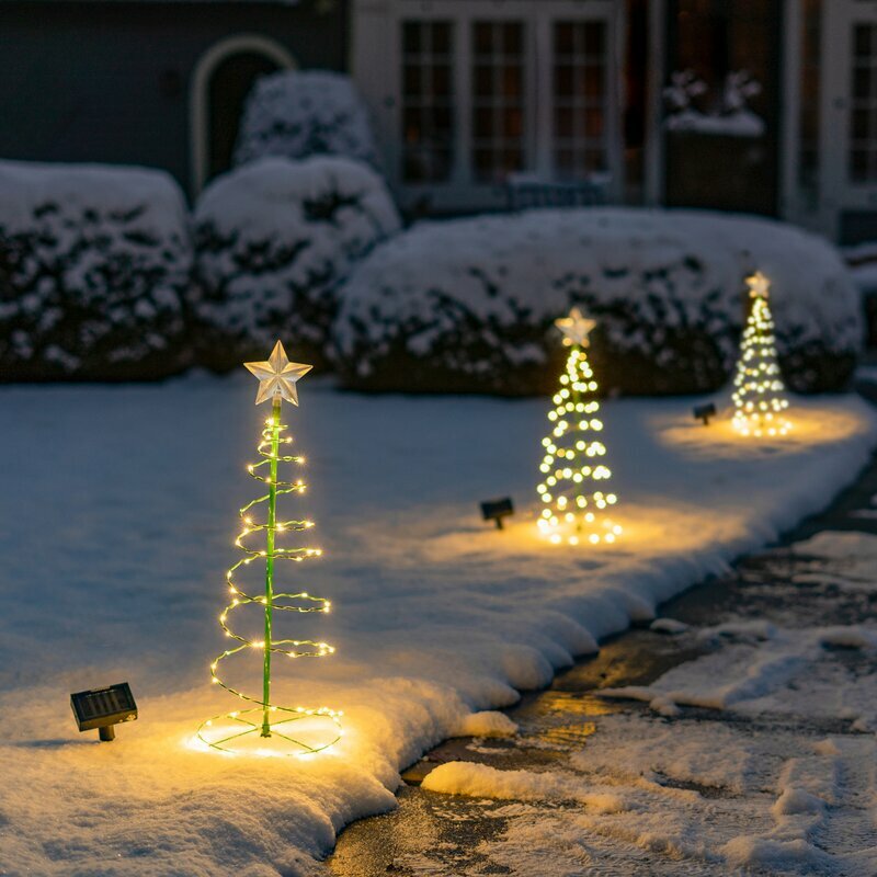 Napelemes környezeti fények LED lámpák Mini szuperfényes dekorációs lámpák karácsonyi szabadtéri kemping terasz lámpái