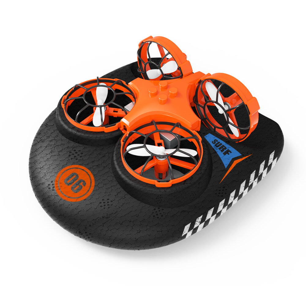 Details about   Eachine E016F 3-in-1 Flying Air Boat Land Driving Mode Detachable Drone Amphibia