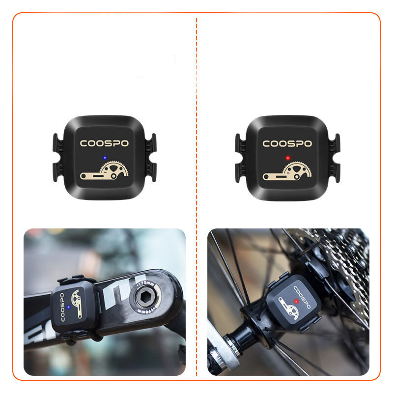 COOSPO BK467 Bike Computer bluetooth ANT+ 120km Max Speedometer GPS Sensor 500mAh Battery APP Connection Bike Speed Moni