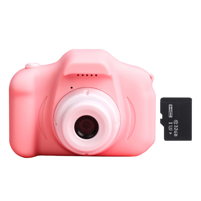 8M 1080P 4X Zoom Mini Digital Camera 2 inch Screen support 32GB TF Card for Kids Baby Cute Camcorder