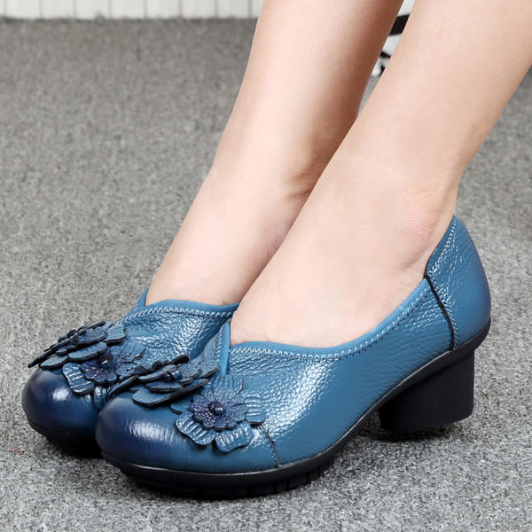 SOCOFY Women Casual Shoes In Leather