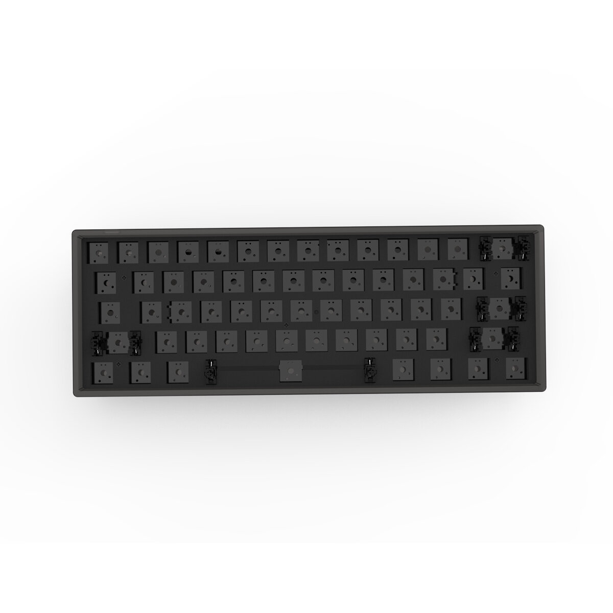 GamaKay CK61 Keyboard Customized Kit 61 Keys Triple Mode RGB Hot Swappable 3pin/5pin Switch 60% Programmable Wired bluet