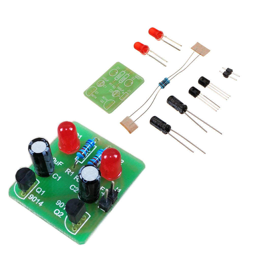 10pcs DIY Multi Harmonic Oscillator Scintillator Module DIY Electronic Production Bistable Training Kit