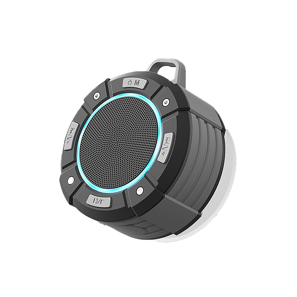 M18 bluetooth 5.2 Speaker Portable Speaker HiFi Bass 6D Stereo Surround Sound 1000mAh Battery IPX7 Waterproof TWS RGB Li