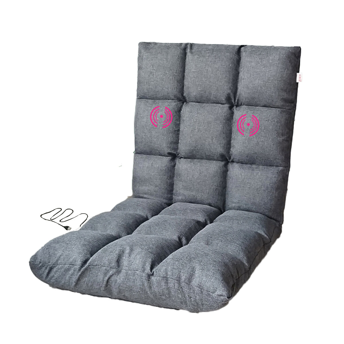 USB القوة توريد كرسي أرضي قابل للطي أريكة استرخاء قابلة للتعديل أريكة Soft كرسي مع الظهر الدعم لغرفة المعيشة المنزلية