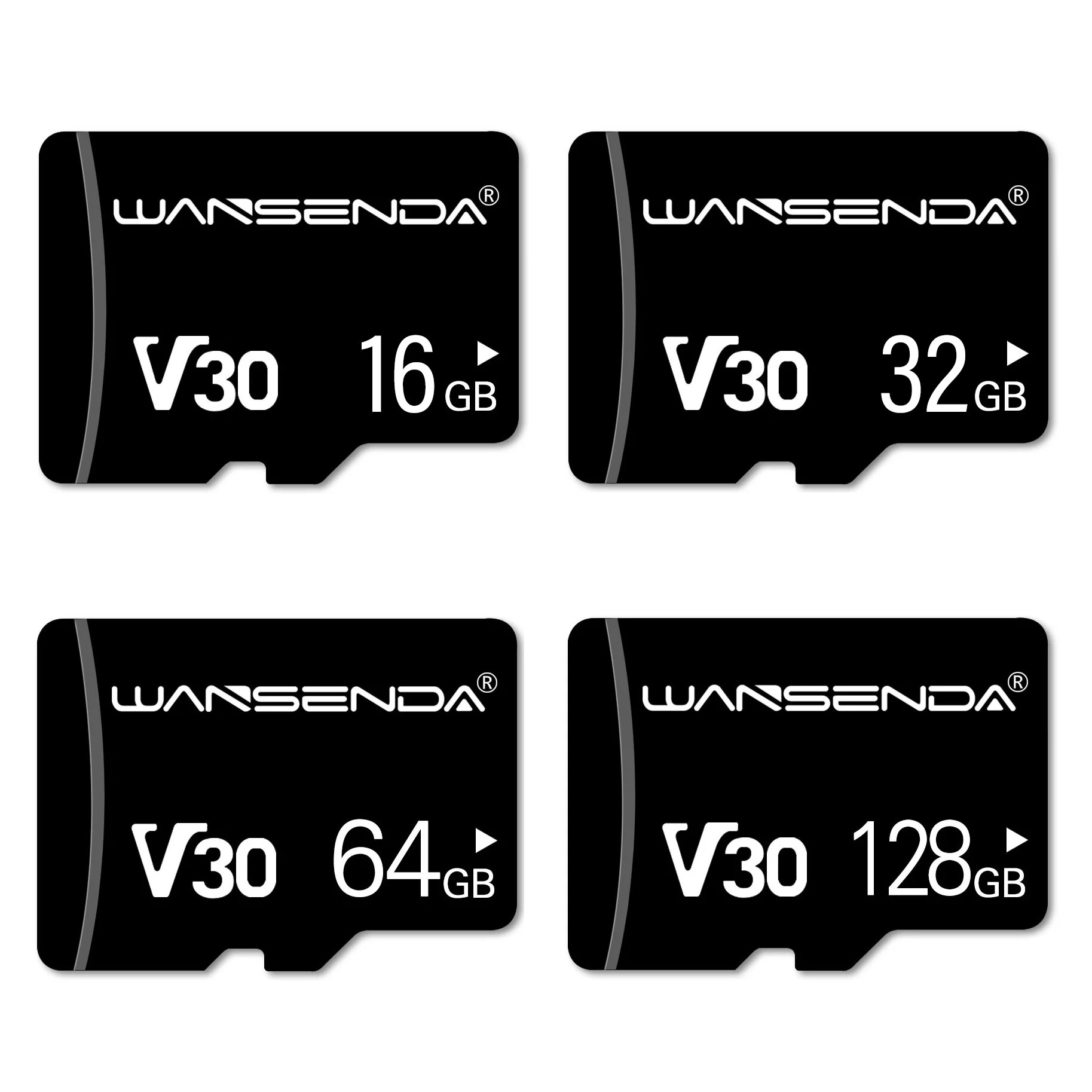 

WANSENDA 8GB 16GB 32GB 64GB 128GB 256GB High Speed TF/ SD Memory Card With Card Adapter For Mobile Phone Tablet GPS Came