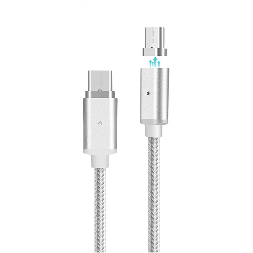 

Bakeey™ USB Type-C 1M Magnetic Nylon Braided Data Charging Cable for Nexus Macbook Letv MEIZU