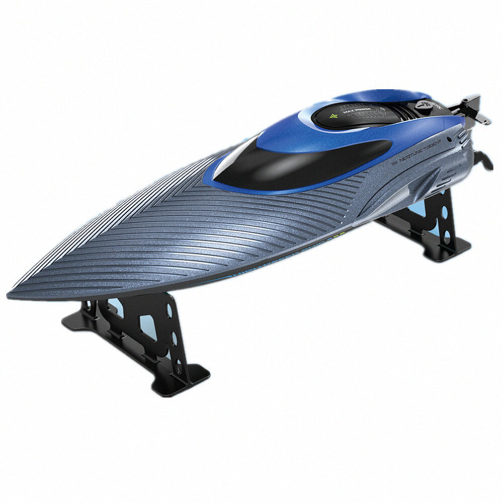 

4DRC S3 2.4G 45km/h RC Boat Fast High Speed Capsized Reset LED Light Water Model Remote Control Toys RTR Pools Lakes Rac