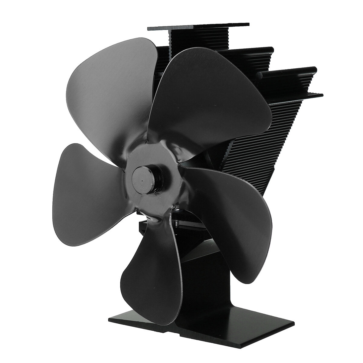 SF204S 5 Blades Large Fireplace Fan Silent Motors Heat Powered Stove Fan Eco Stove Fan