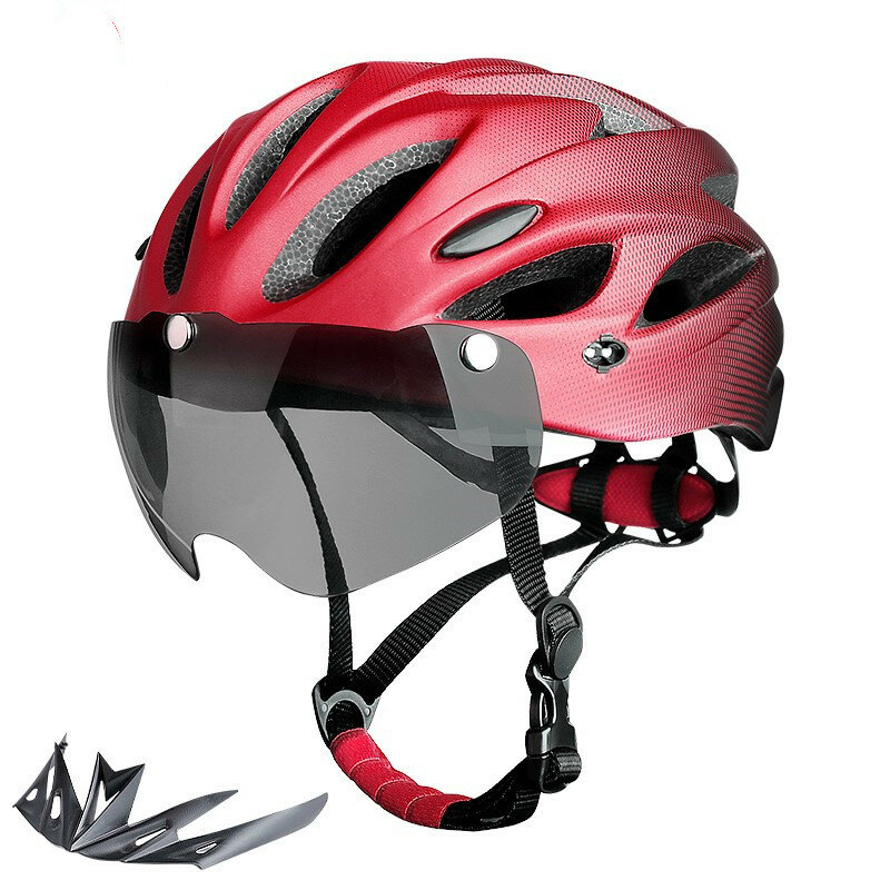 

2023 New Fashion Lightweight Bike Helmet with LED Taillight Bicycle Head Gear for Mountain Road Bike Safe Cycling