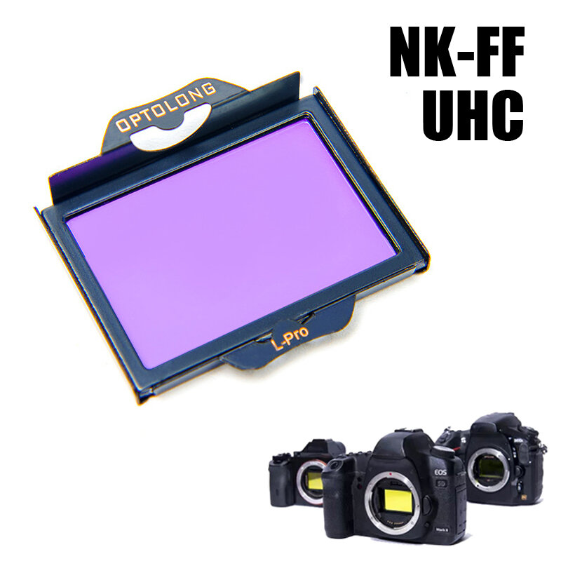 OPTOLONG NK-FF UHC Yıldız Filtre Nikon D600 / D610 / D700 Kamera Astronomik Aksesuarlar