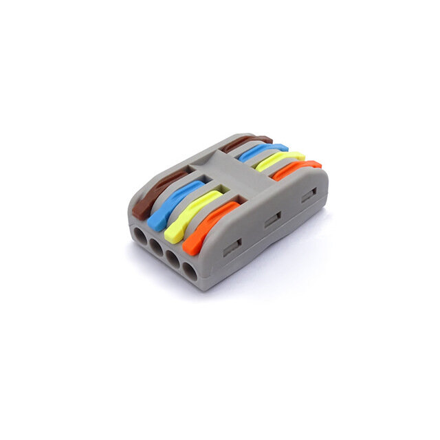PCT-2 4Pin Colorful Dockingconnector Elektrische connectoren Draadaansluitblok Universele elektrisch