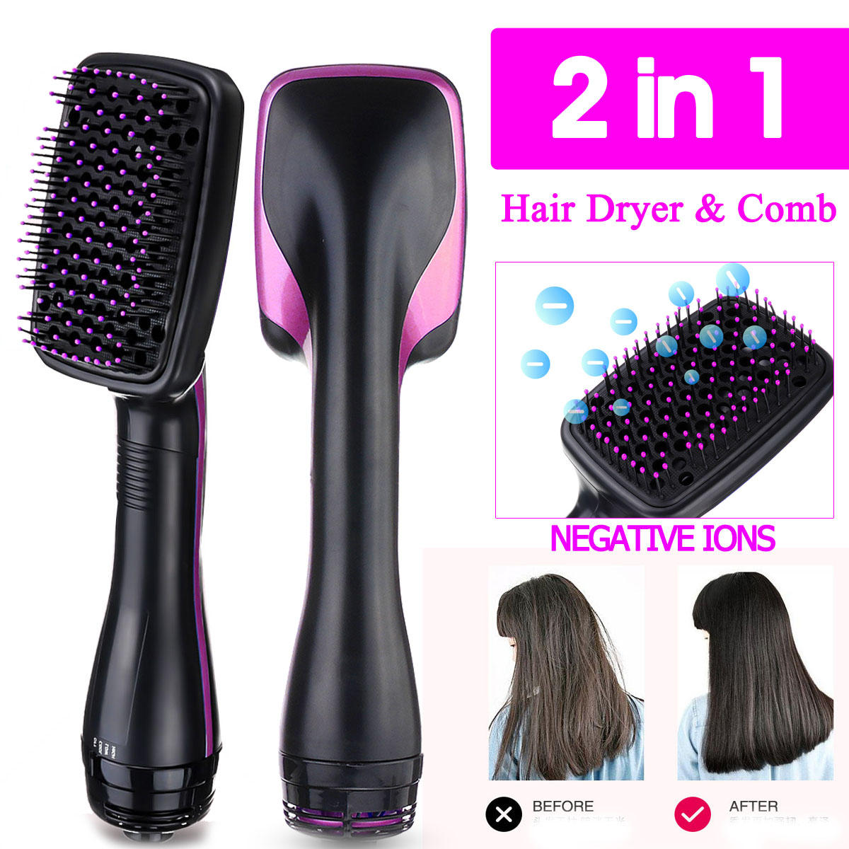 hair dryer with comb attachment amazon