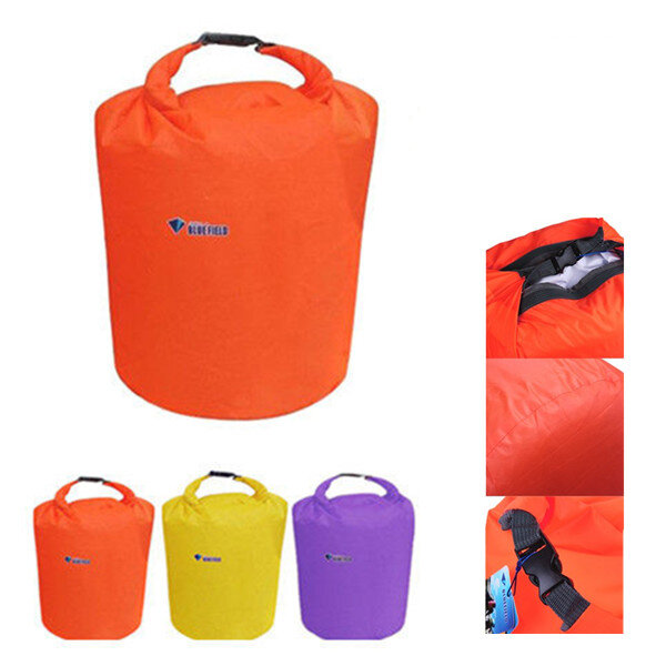 Bolsa de almacenamiento impermeable de 20 litros para el transporte de artículos en canoas, botes flotantes y kayaks