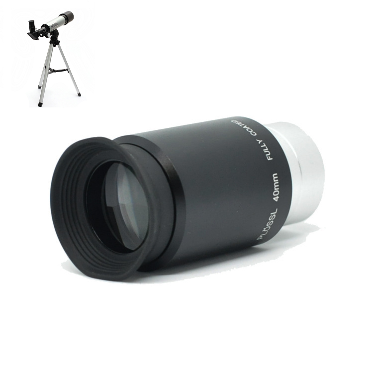 PL 40mm 1.25inch Astronomical Telescope Eyepiece Multi Coated With Filter Thread For Astronomical Telescope Accessory