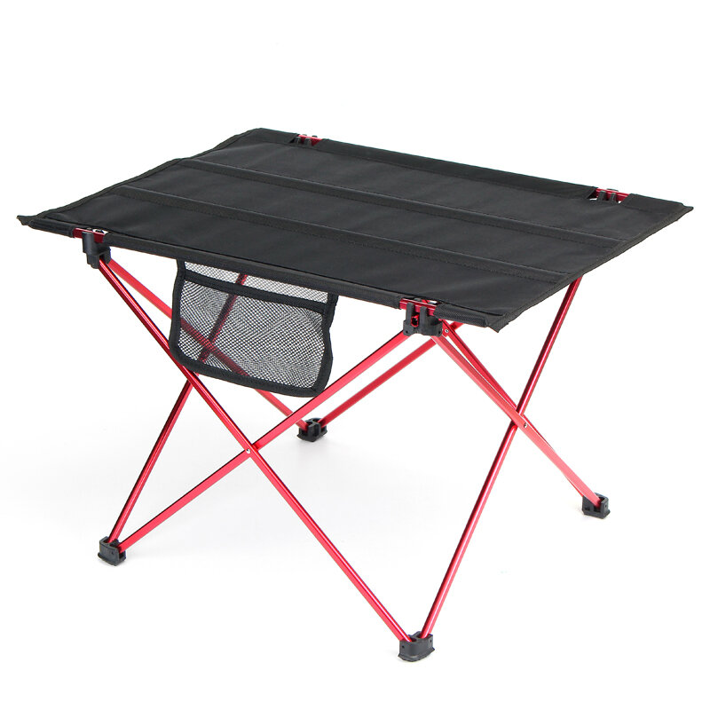 Table pliante portable IPRee® FD2, bureau de pique-nique de camping en aluminium ultraléger extérieur, charge maximale 15 kg