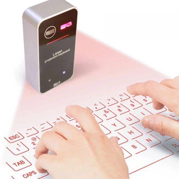 

Guard Bird KB560S 700mAh English QWERTY bluetooth Wireless Laser Virtual Projection Keyboard for Smart Phone Tablet PC