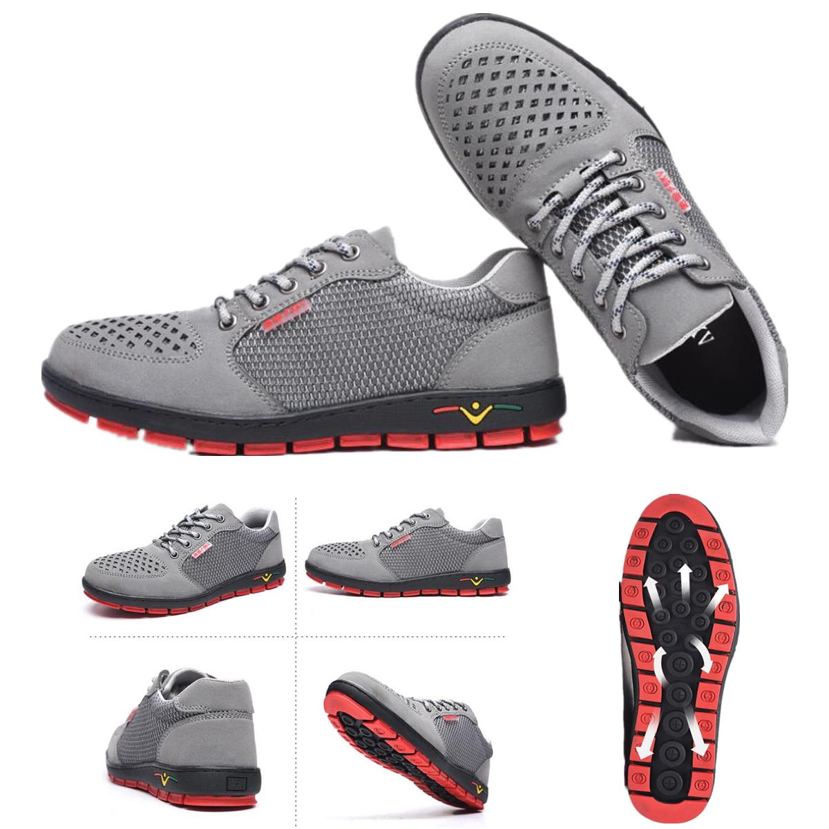 Trainers Anti-Slip Insulation Antistatic Casual Outdoor Hiking Work Welding Mosaic Shoes
