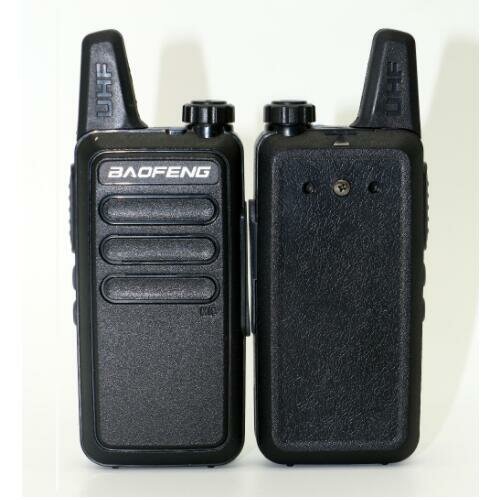 Baofeng BF-R5 Mini Walkie Talkie met Headset 5W vermogen 400-470Mhz Frequentie Tweerichtingsradio