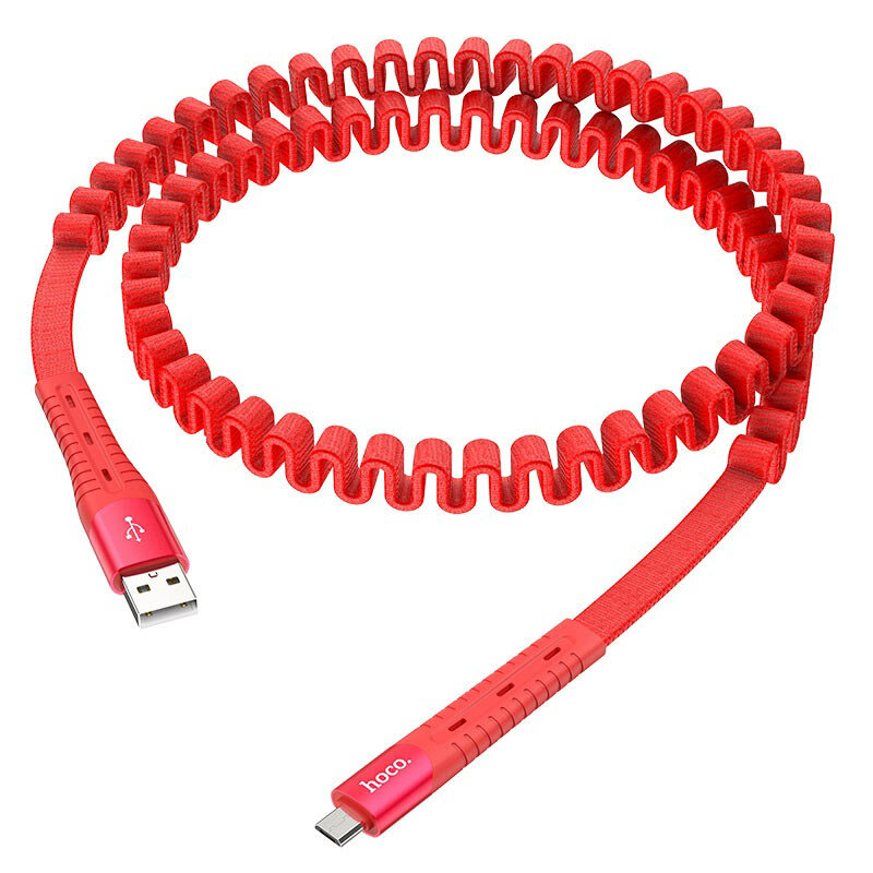 

HOCO U78 USB to Micro USB Cable 2.4A Fast Charging Data Transmission Cord Line 1.2m long For Laptop For Samsung For XIAO