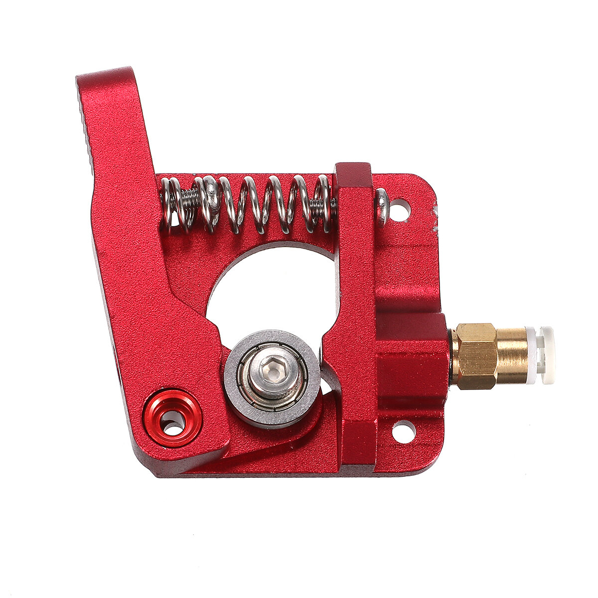 Red Metal Block Bowden Extruder Kit for Ender-3/Ender-3 Pro/Ender-3 V2/CR-10 Pro V2 3D Printer