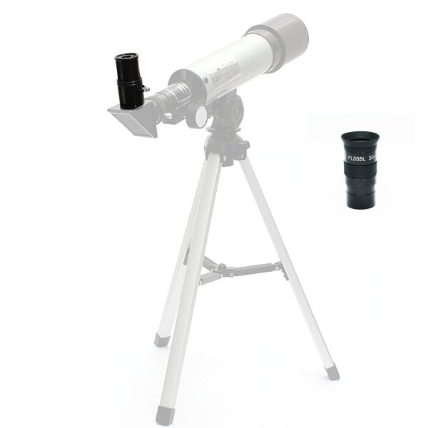 Acessórios da ocular do telescópio astronômico PL30mm 1,25 polegadas / 31,7 mm Filtros solares Rosca de alumínio total para lente Astro Optics