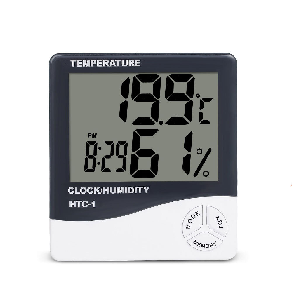 

HTC-1 HTC-2 LCD Electronic Digital Temperature Humidity Meter Home Thermometer Hygrometer Indoor Outdoor Weather Station