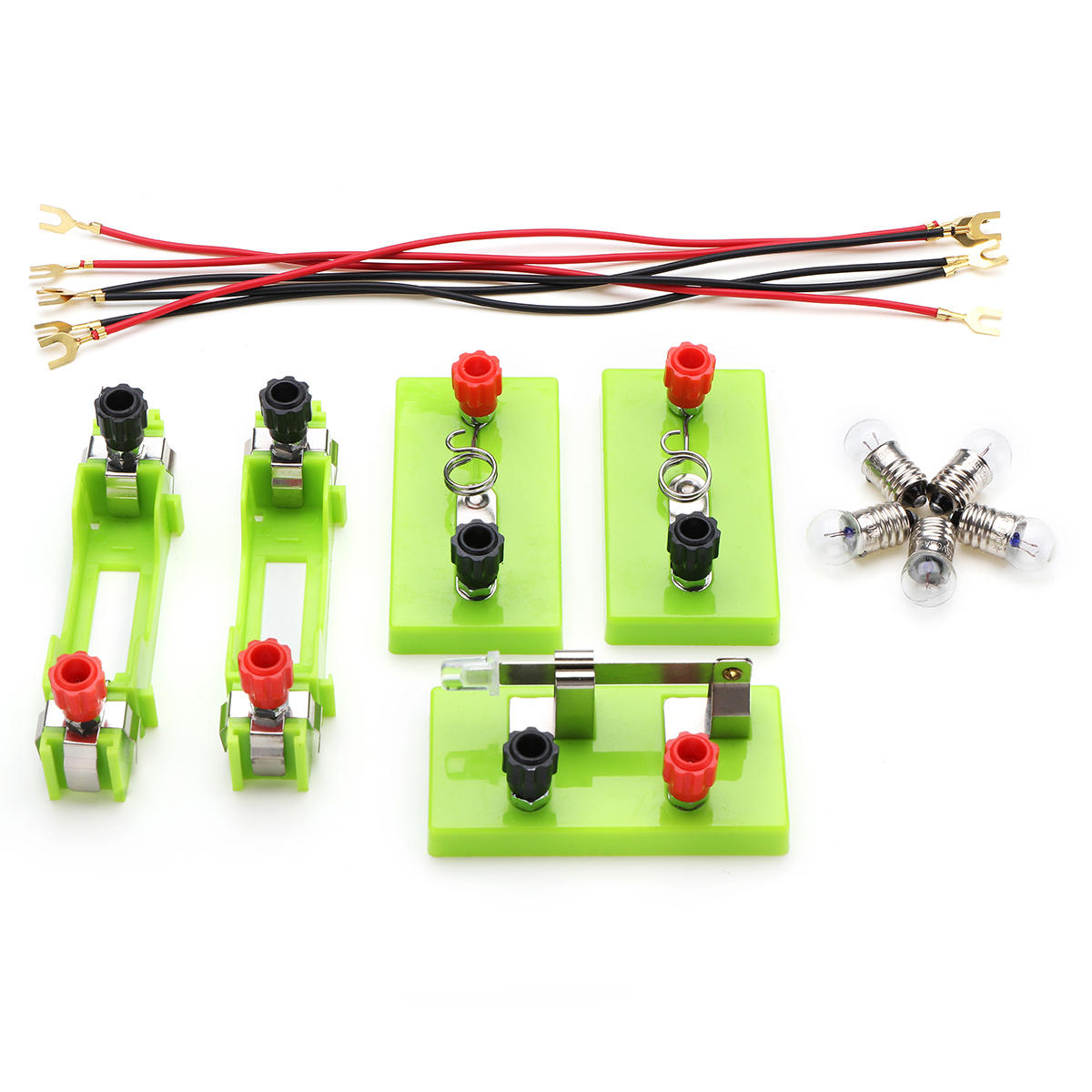Funny Electric Circuit Kits Children School Science Toy Montessori Learning Physical Experiment Mode