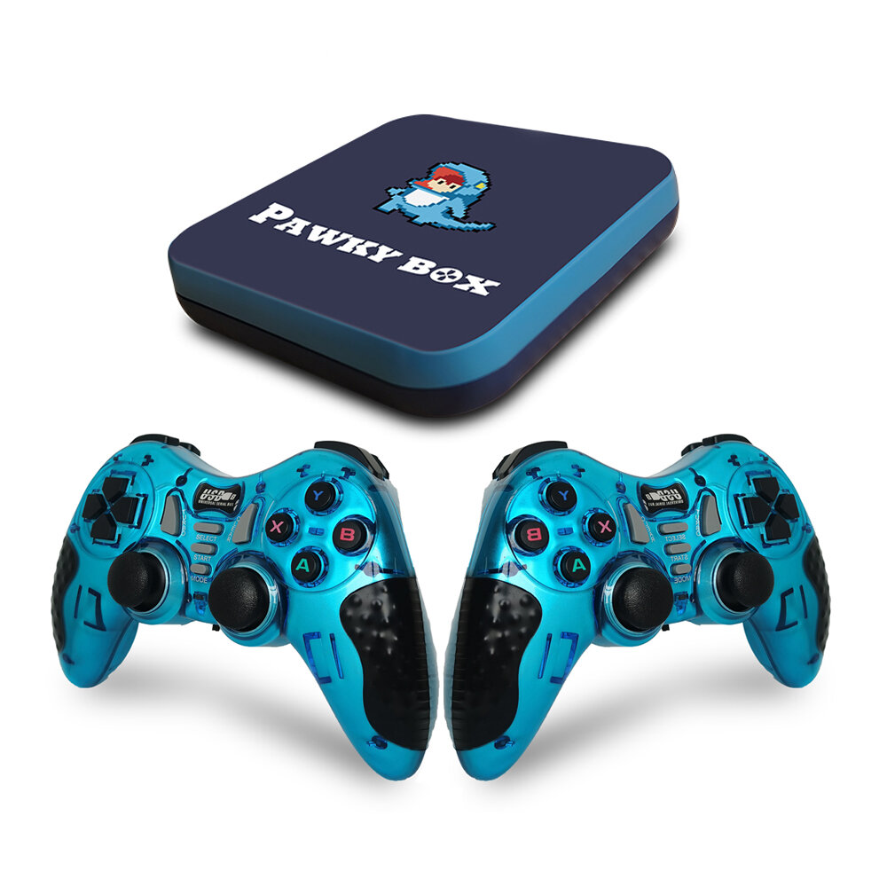 Pawky Box Amlogic A905 Android TV Box 64GB 33000 Games Wifi TV Game Console voor PSP PS1 N64 DC Gams