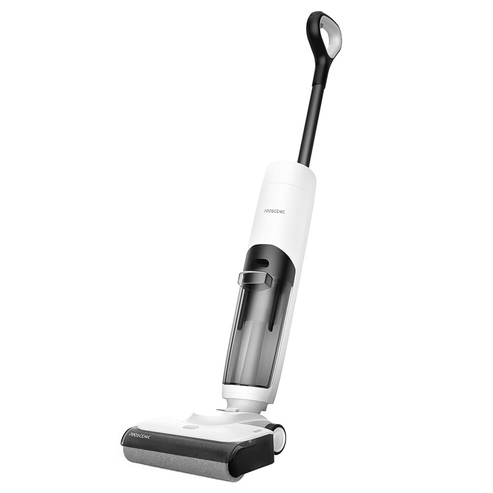 

Proscenic F10 Cordless Wet Dry Vacuum Cleaner, Self-Cleaning, Self-Drying, 650ml Water Tank, Max 30min Runtime, 2500mAh