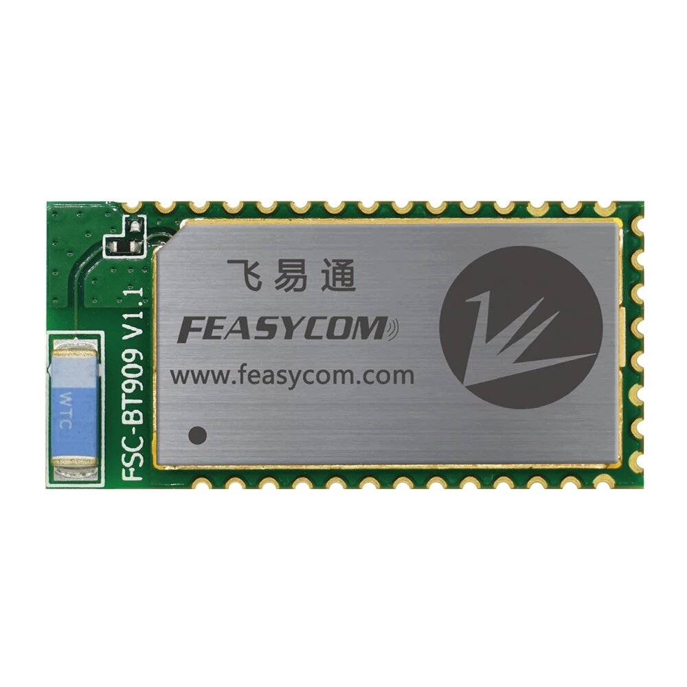 FEASYCOM Klasse 1 CSR8811 Bluetooth 4.2 Dual Mode Module Ondersteuning UART-gegevens en I2S Audio Tr