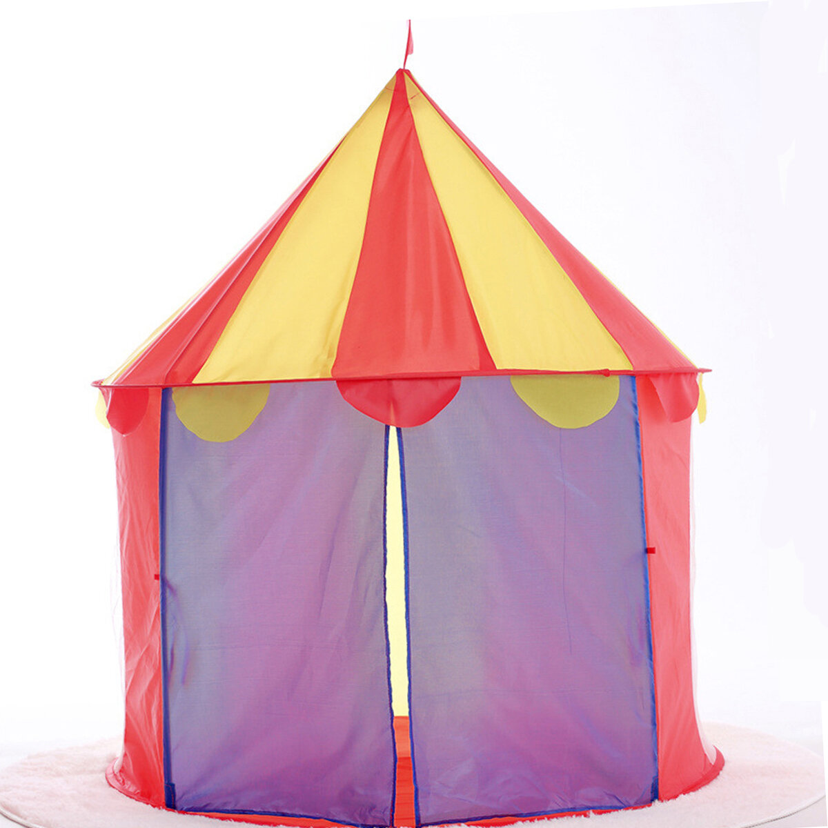 

135x100 см Детский складной игровой домик в замке На открытом воздухе / Крытая игровая палатка Творческая игра в юрте