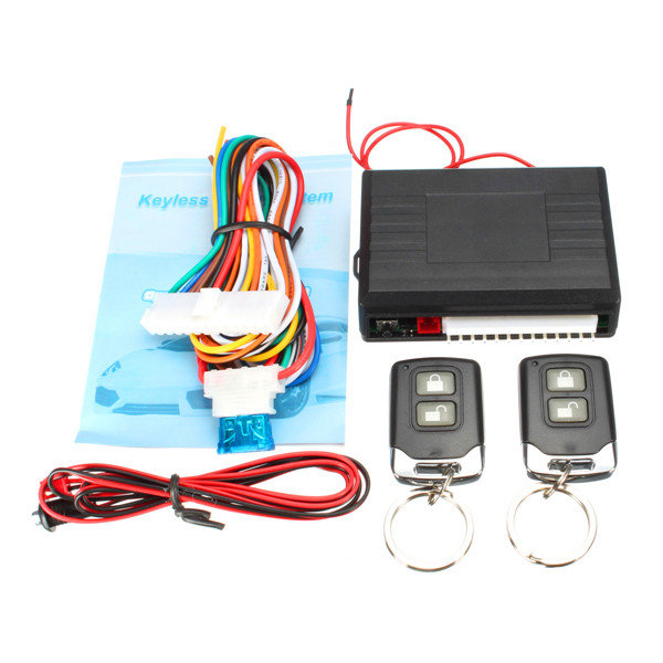 Car Universal Remote Control Central Door Lock Kit Locking Keyless Entry System