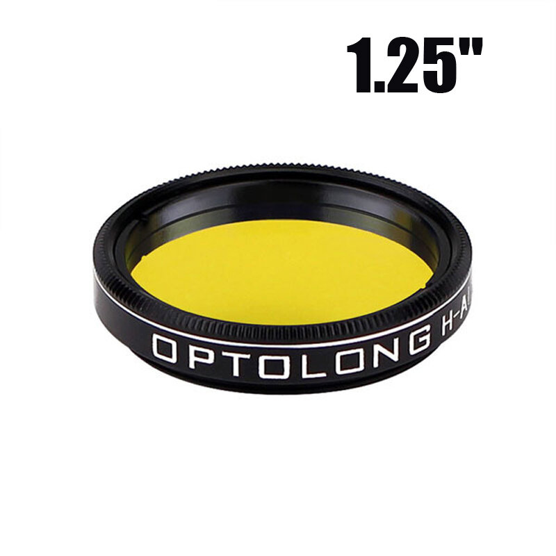 OPTOLONG 1.25" Filter H-Alpha 7nm Narrowband Astronomical Photographic Filters for Monocular Telescope