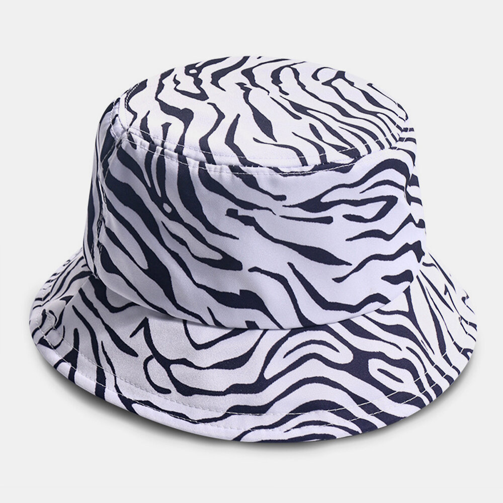 

Unisex Overlay Horse Pattern Casual Travel Foldable Sunshade Hat Bucket Hat