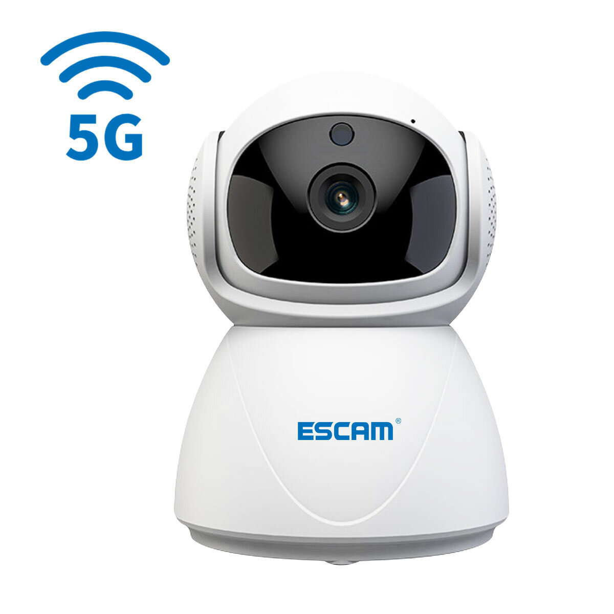 ESCAM PT201 1080P 2.4G 5G WIFI IP Camera PT Auto Tracking Cloud Storage Two-Way Voice Smart Night Vision Camera