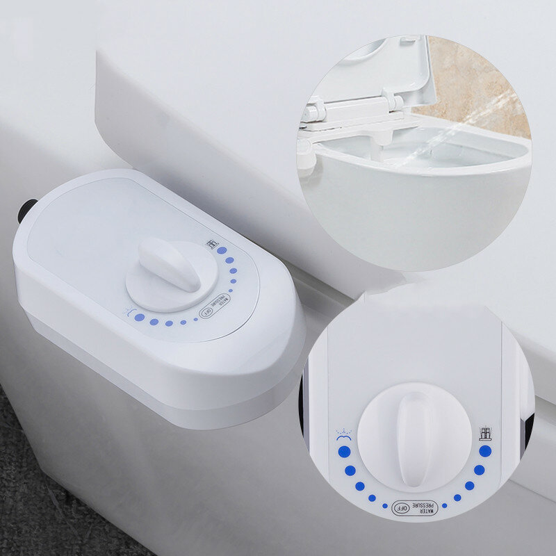 G1 / 2 "15/16" Toiletbrilbevestiging Badkamer Waternevel Niet-elektrisch Mechanisch Draagbaar Bidet 