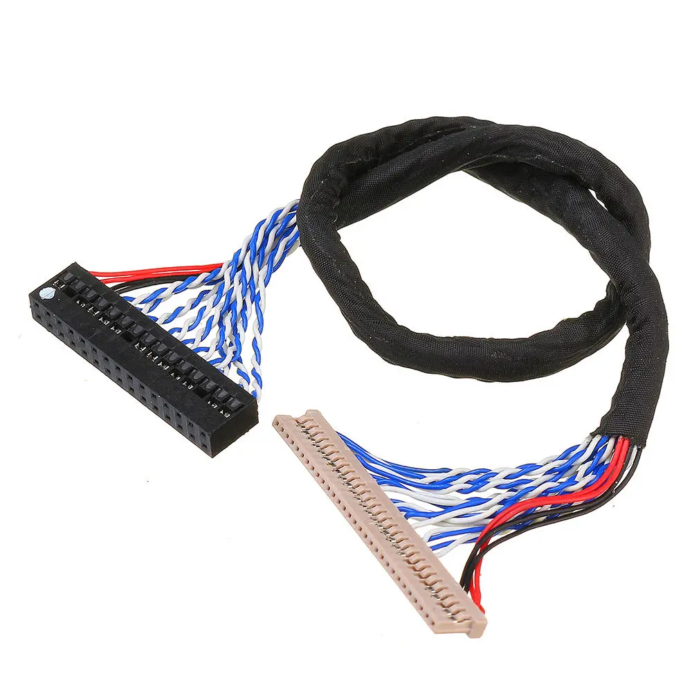Df14-30p-double 2ch 8-bit screen cable 25cm for universal v29 v59 lcd driver board