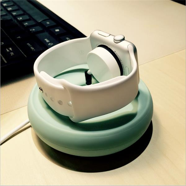 Portable Bright Stone Charging Dock Stand Mount houder Cable Organizer For Apple Watch iWatch