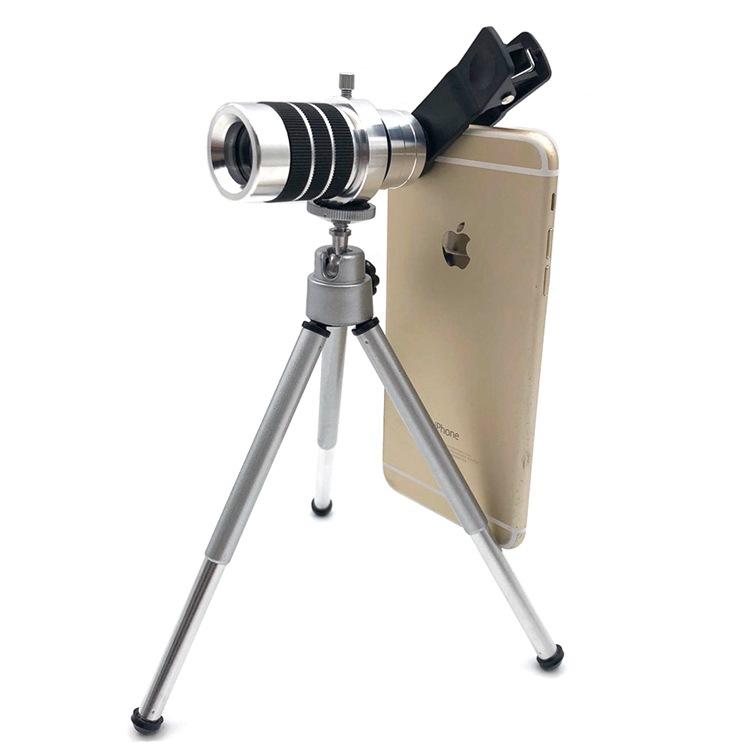 IPRee® 10x18 Telescópio de telefone de alta definição Lente óptica de dupla focagem HD Monocular