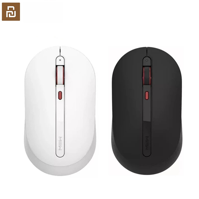 

Xiaomi Miiiw Wireless Mouse Mute 800/1200/1600DPI Multi-speed DPI Mute Button 2.4GHz Wireless Receiver Silent Mouse