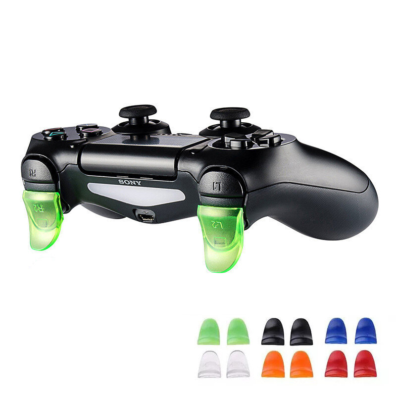 DATA FROG 1 Pairs L2 R2 Buttons Trigger Extenders Gamepad Pad for PlayStation 4 PS4/PS4 Slim/Pro Game Controller Accesso